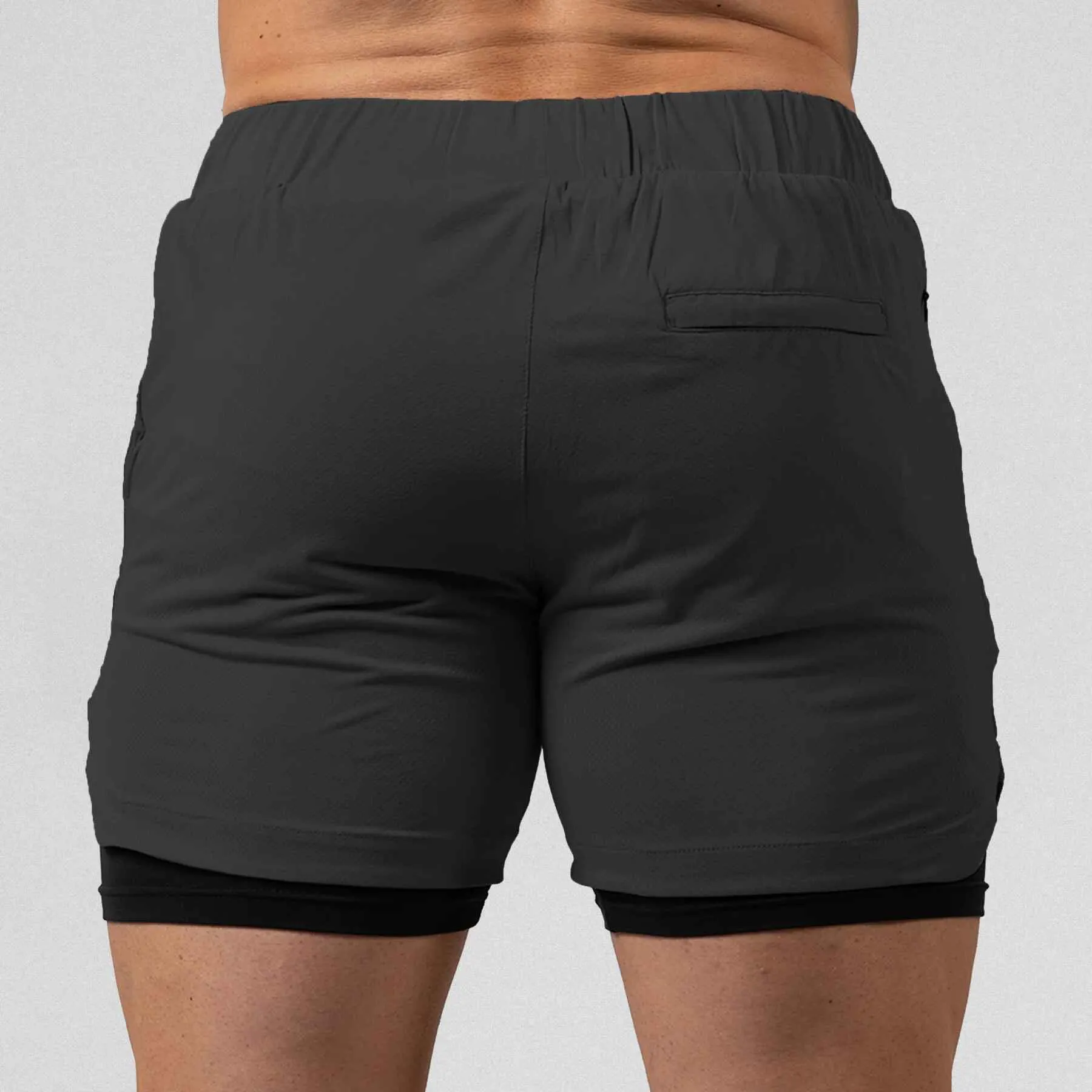 React Training Shorts - Gray