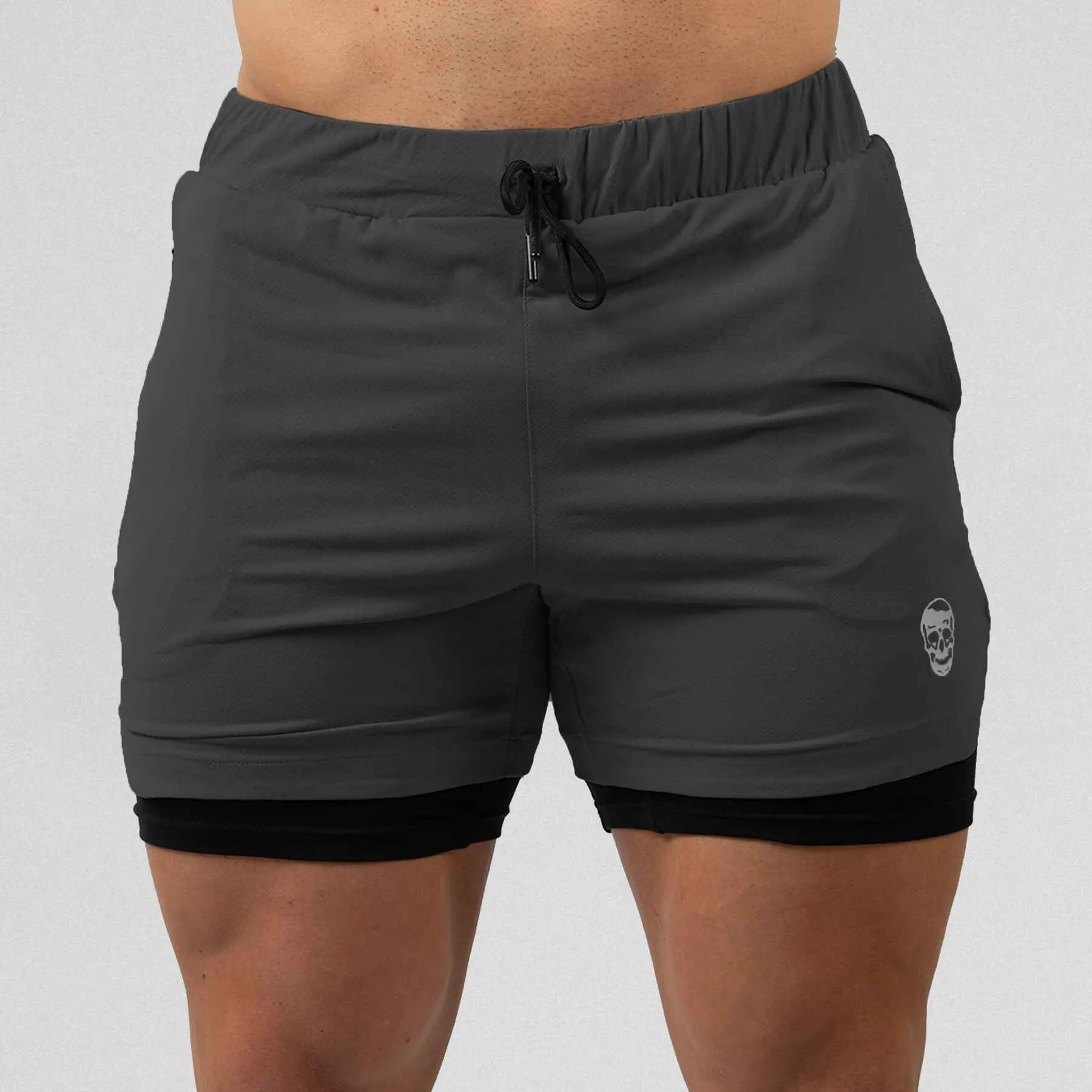 React Training Shorts - Gray