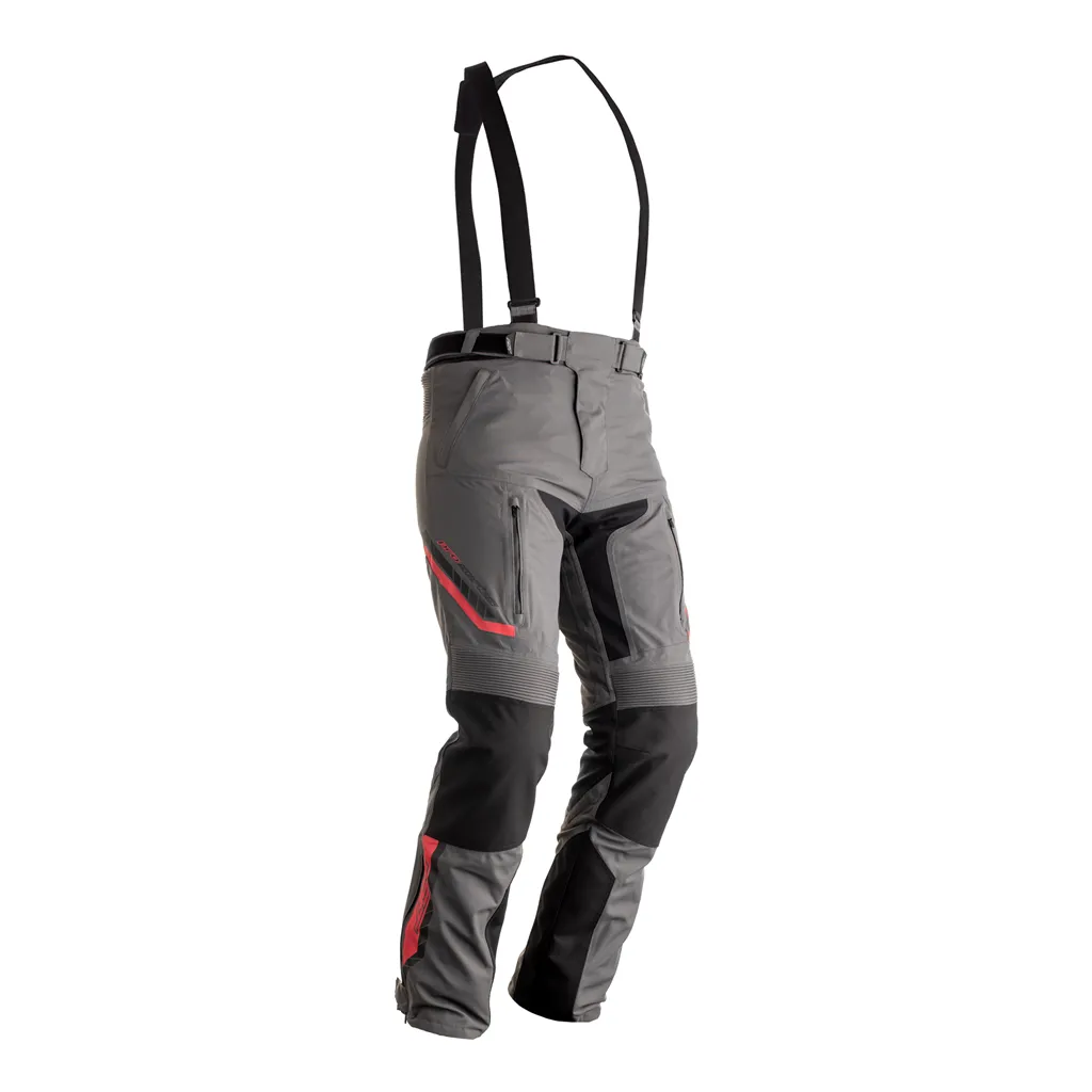 RST 2372 Pro Series Pathfinder CE Textile Trousers - Grey / Red