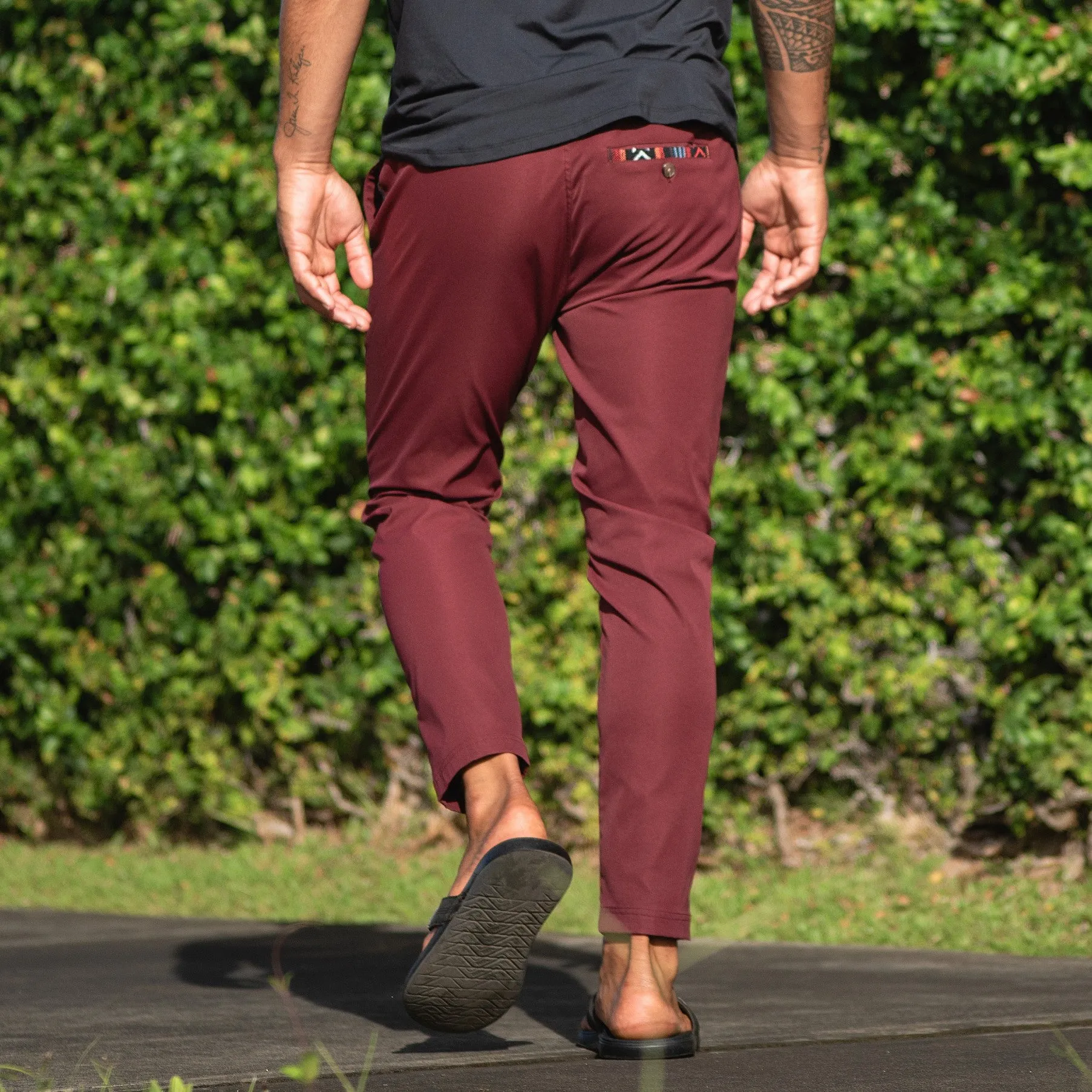 Sapien Pant (Casual Stretch) - Merlot