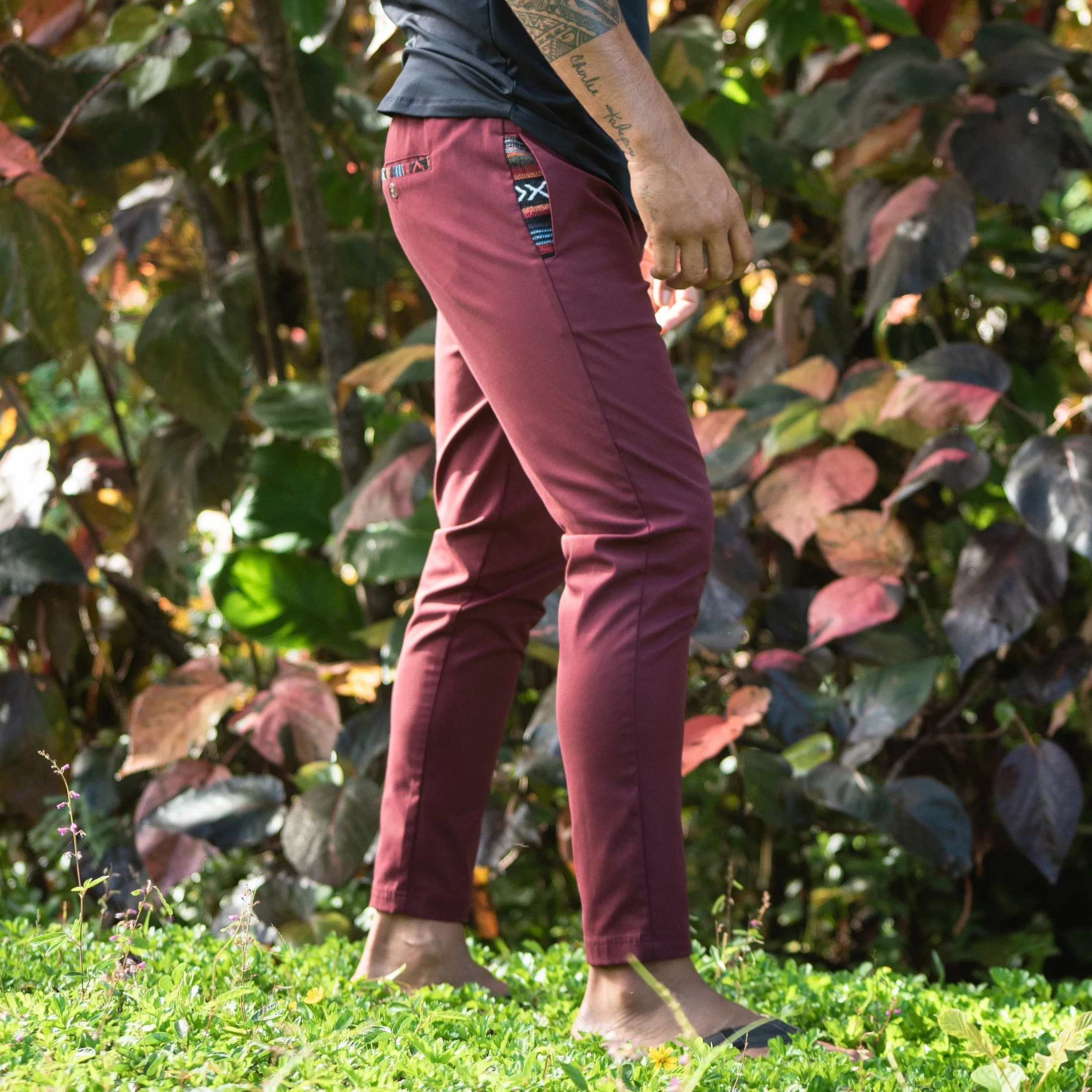 Sapien Pant (Casual Stretch) - Merlot