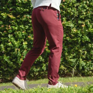 Sapien Pant (Casual Stretch) - Merlot