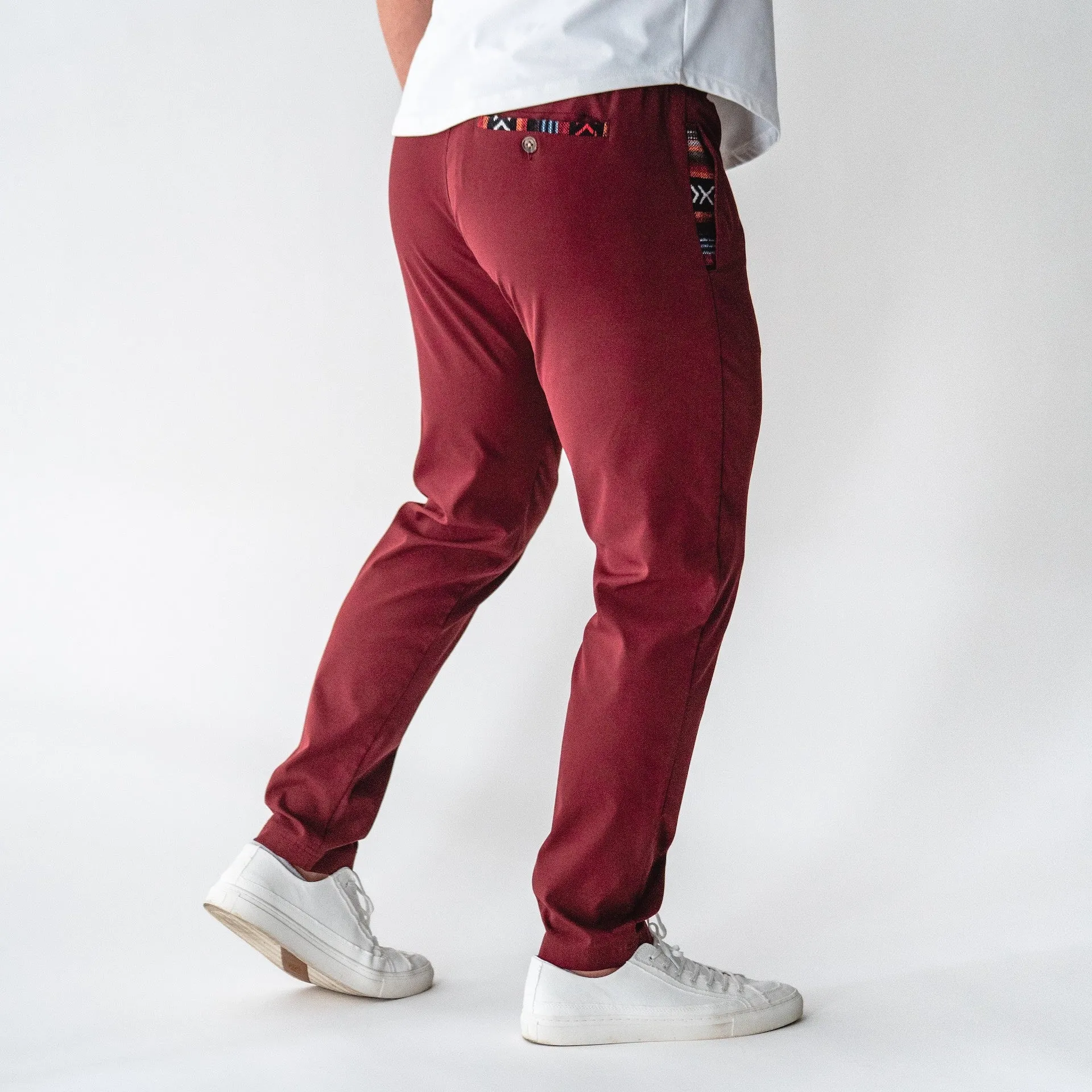 Sapien Pant (Casual Stretch) - Merlot