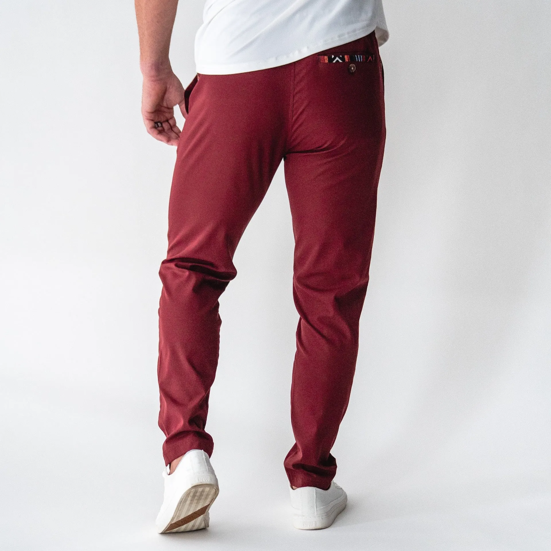 Sapien Pant (Casual Stretch) - Merlot