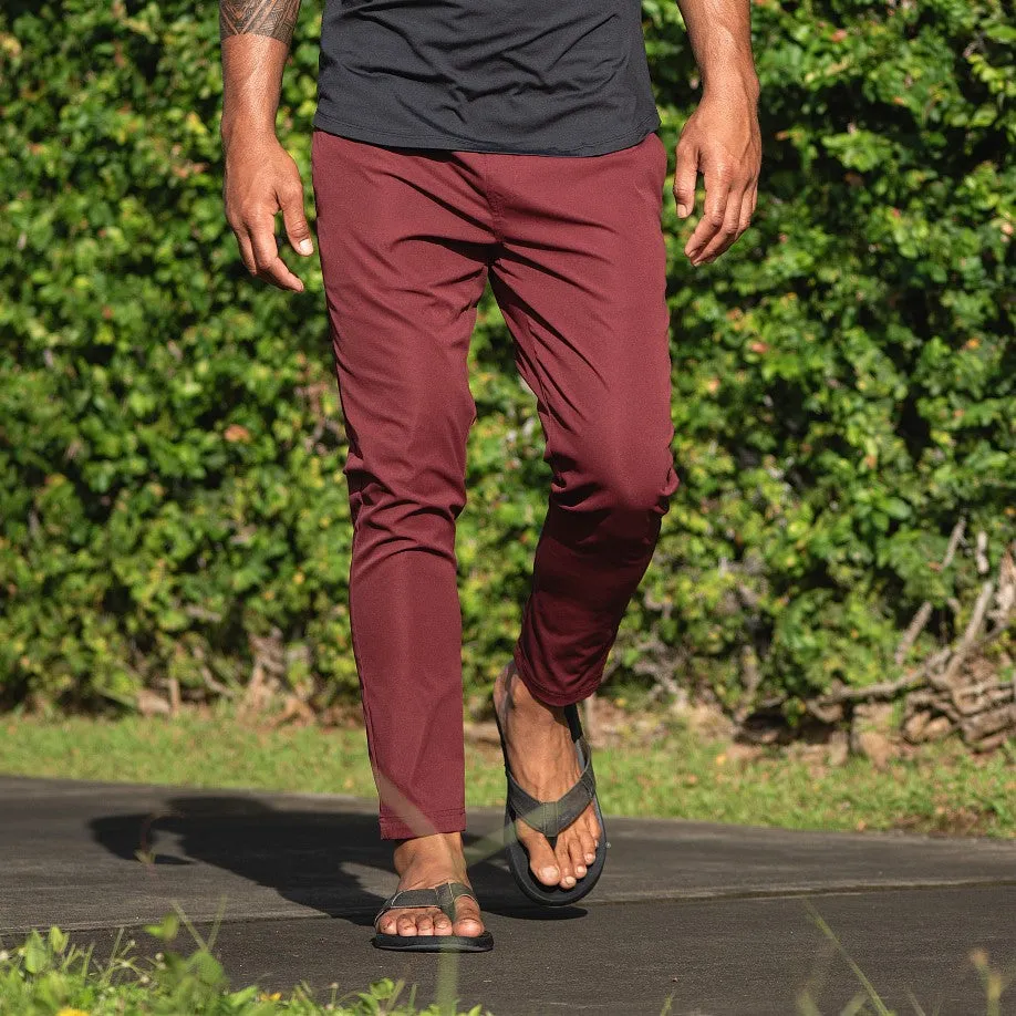 Sapien Pant (Casual Stretch) - Merlot