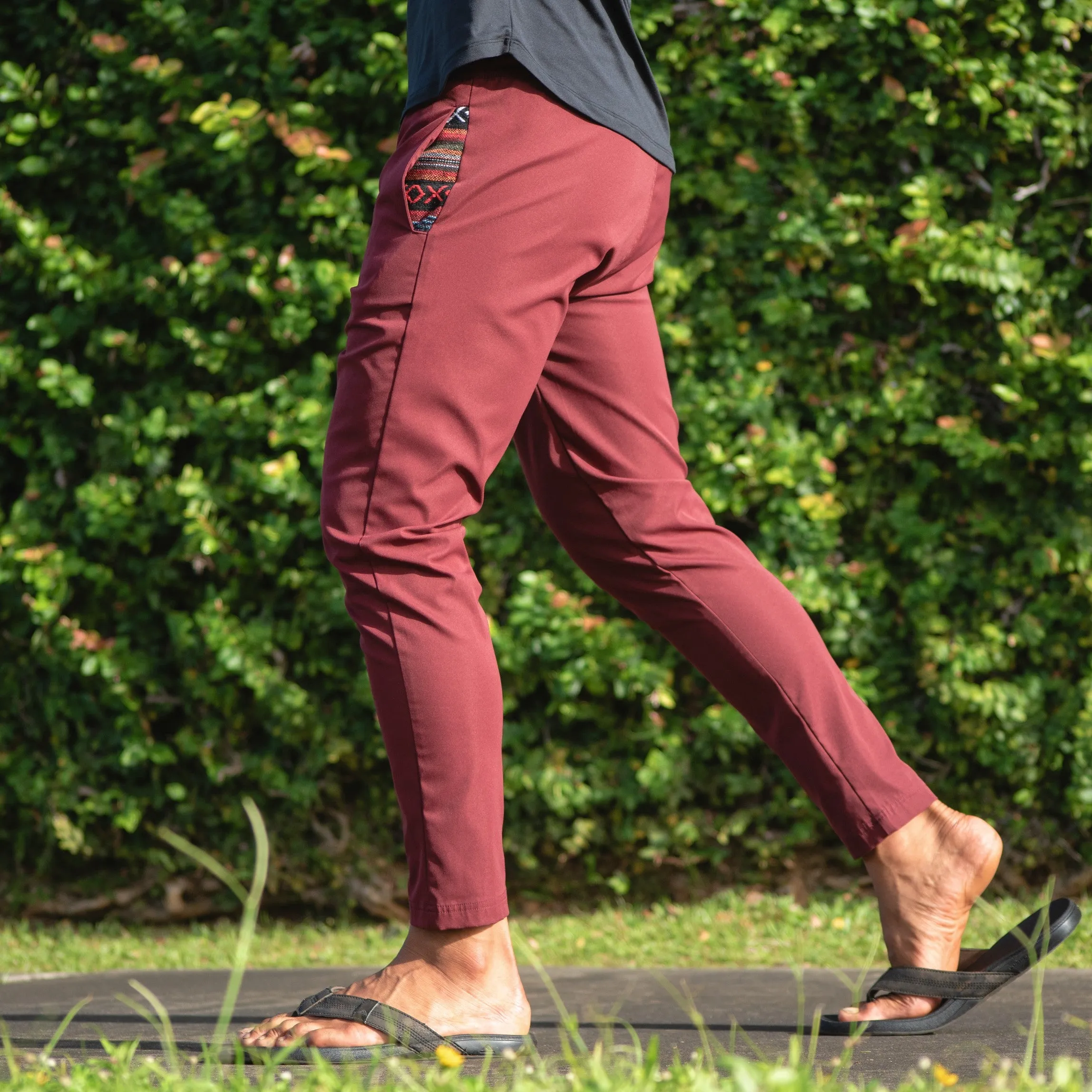 Sapien Pant (Casual Stretch) - Merlot