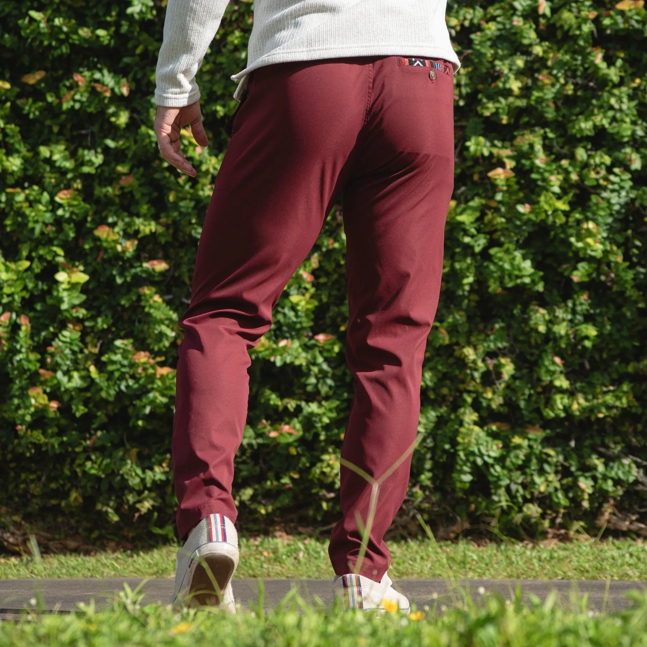 Sapien Pant (Casual Stretch) - Merlot