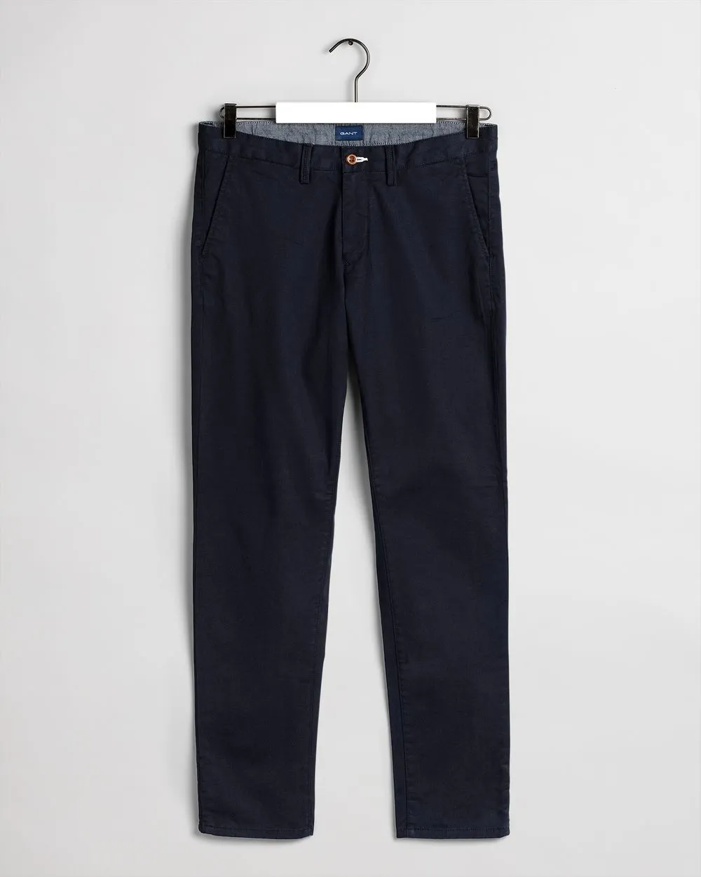 Slim Fit Twill Chino - Marine