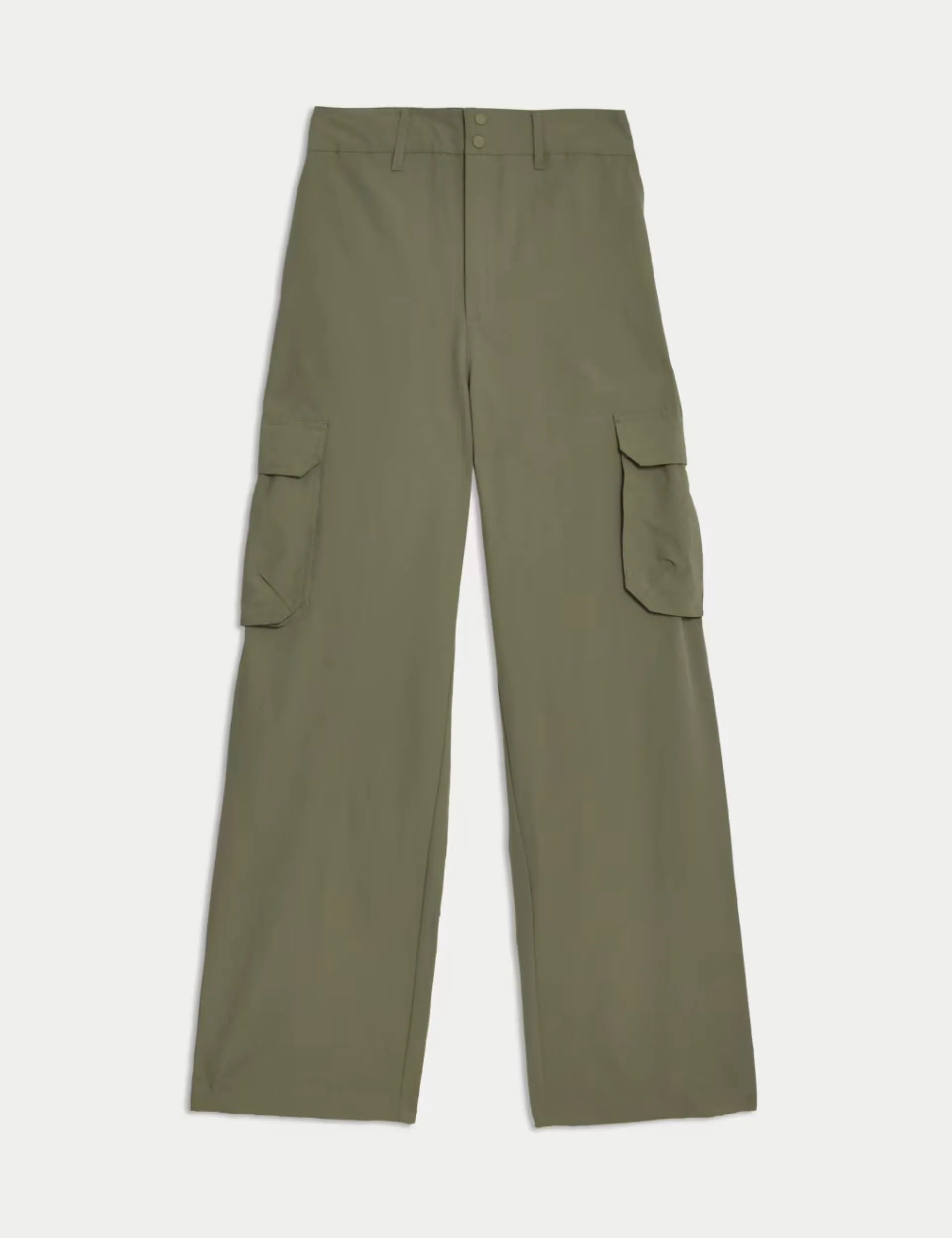 Stormwear Cargo Wide Leg Trousers - Dark Khaki