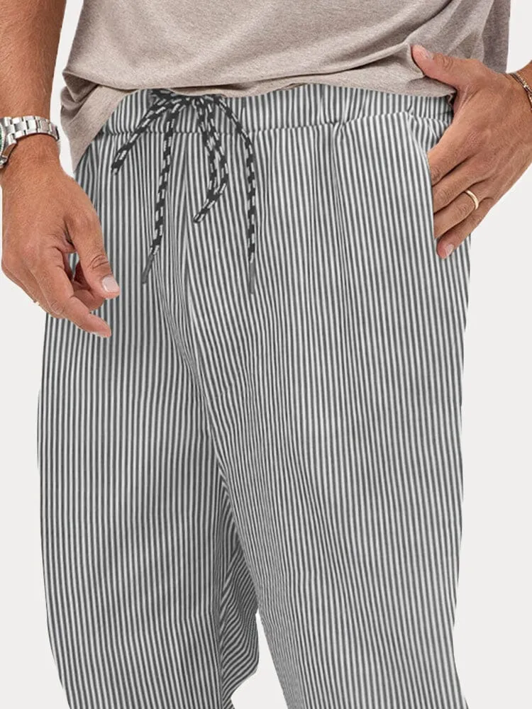 Stretchy Stripe Relax Pants