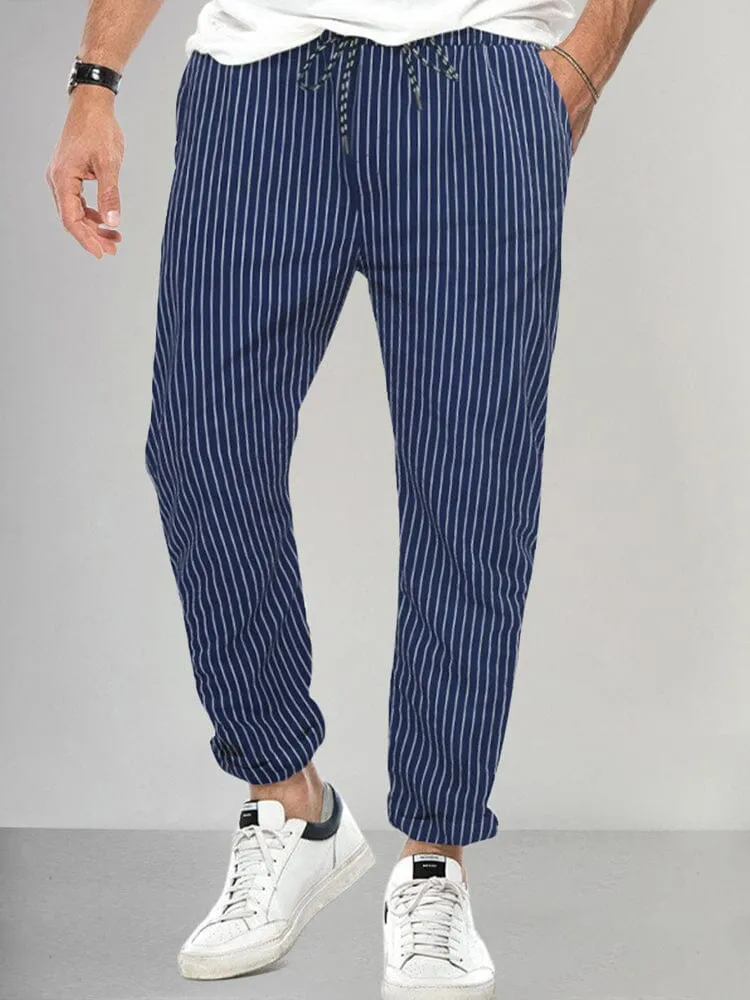 Stretchy Stripe Relax Pants