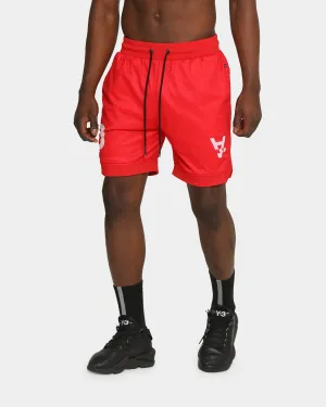 The Anti Order A8 Mesh Basketball Shorts Red/White