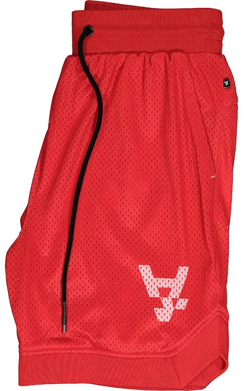 The Anti Order A8 Mesh Basketball Shorts Red/White