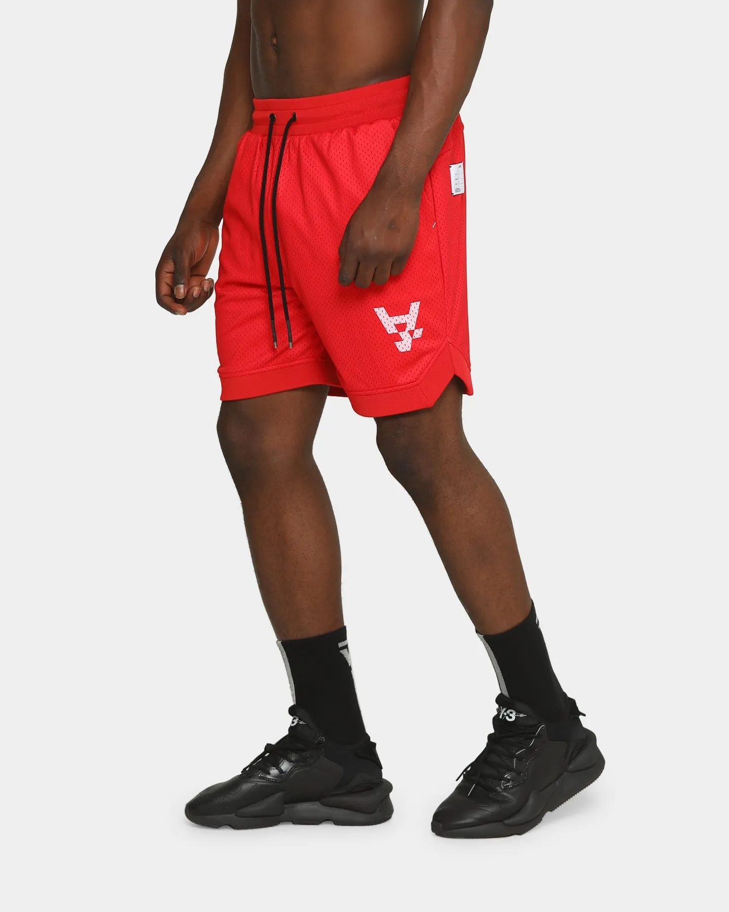 The Anti Order A8 Mesh Basketball Shorts Red/White