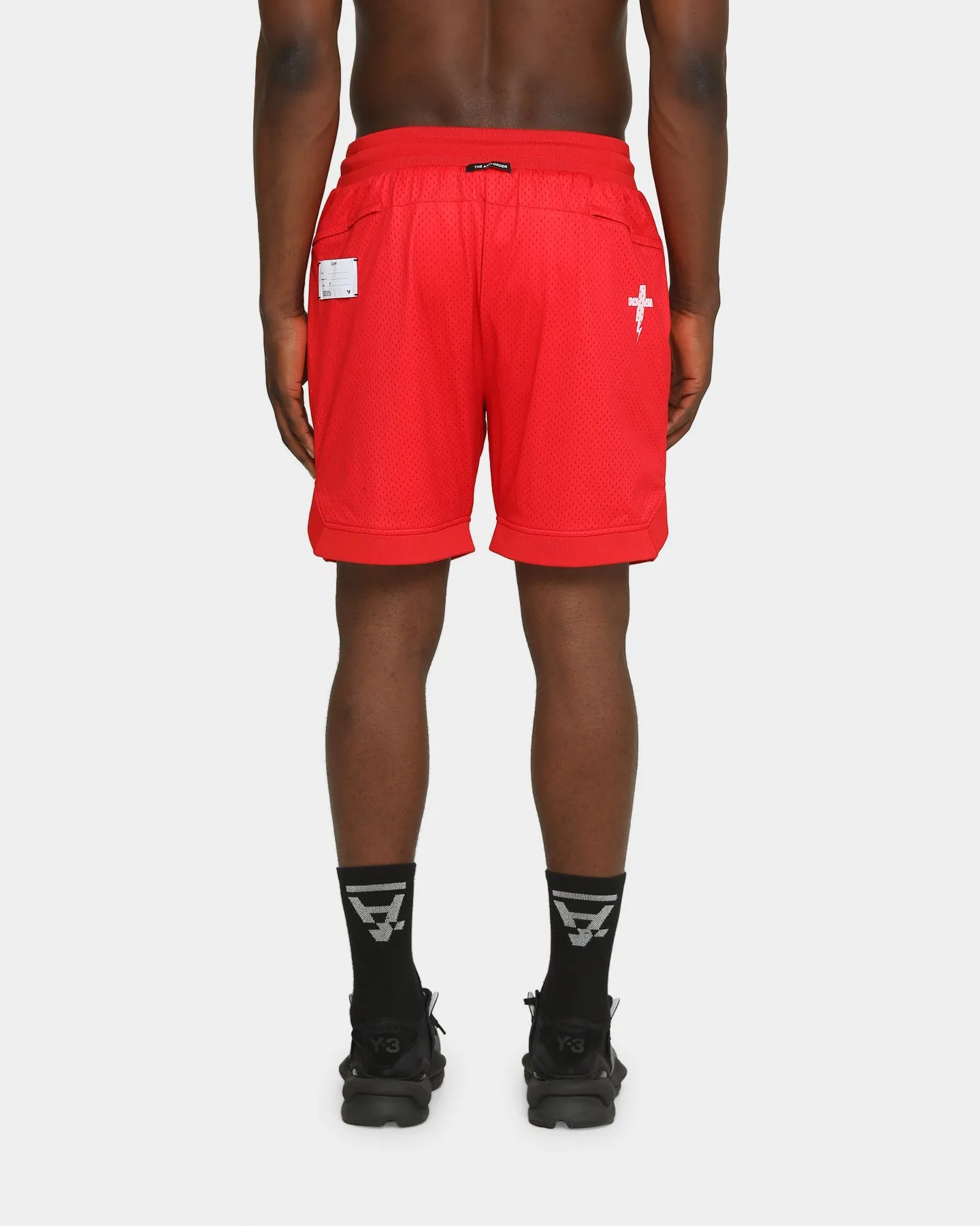 The Anti Order A8 Mesh Basketball Shorts Red/White