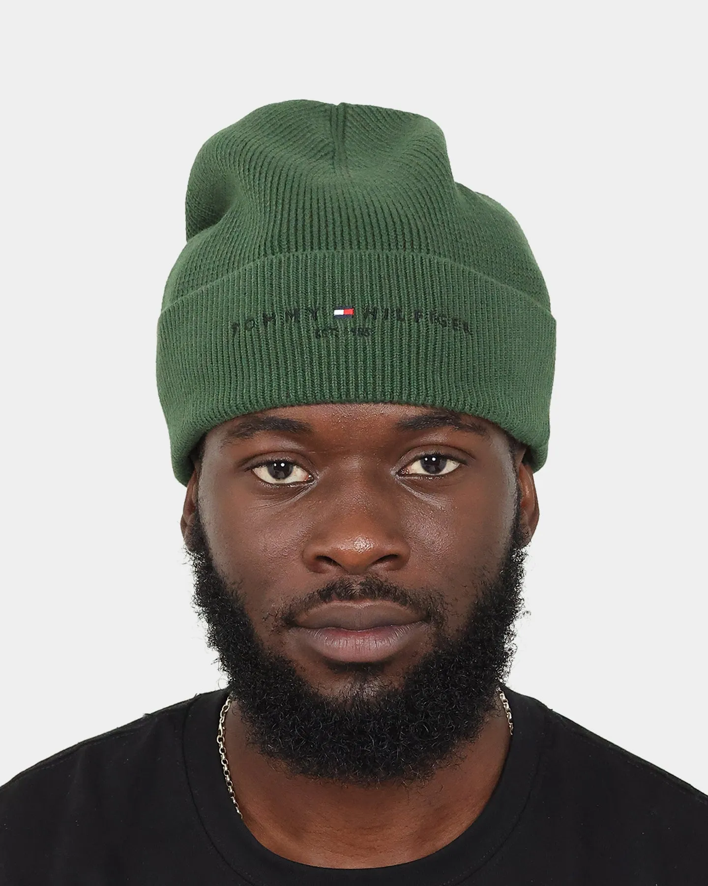 Tommy Jeans Established Beanie Forest