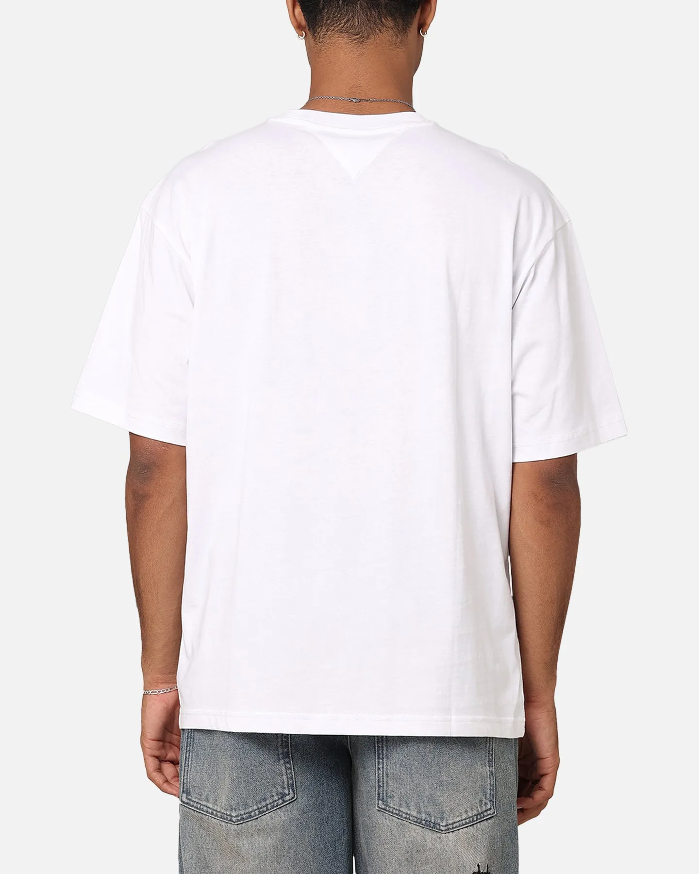 Tommy Jeans TJM Skate Flag T-Shirt White