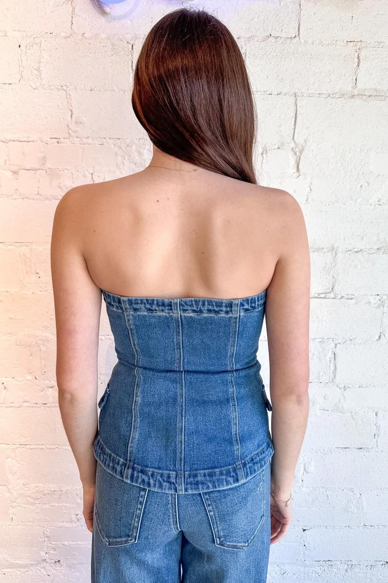 Vintage Vibe Denim Top