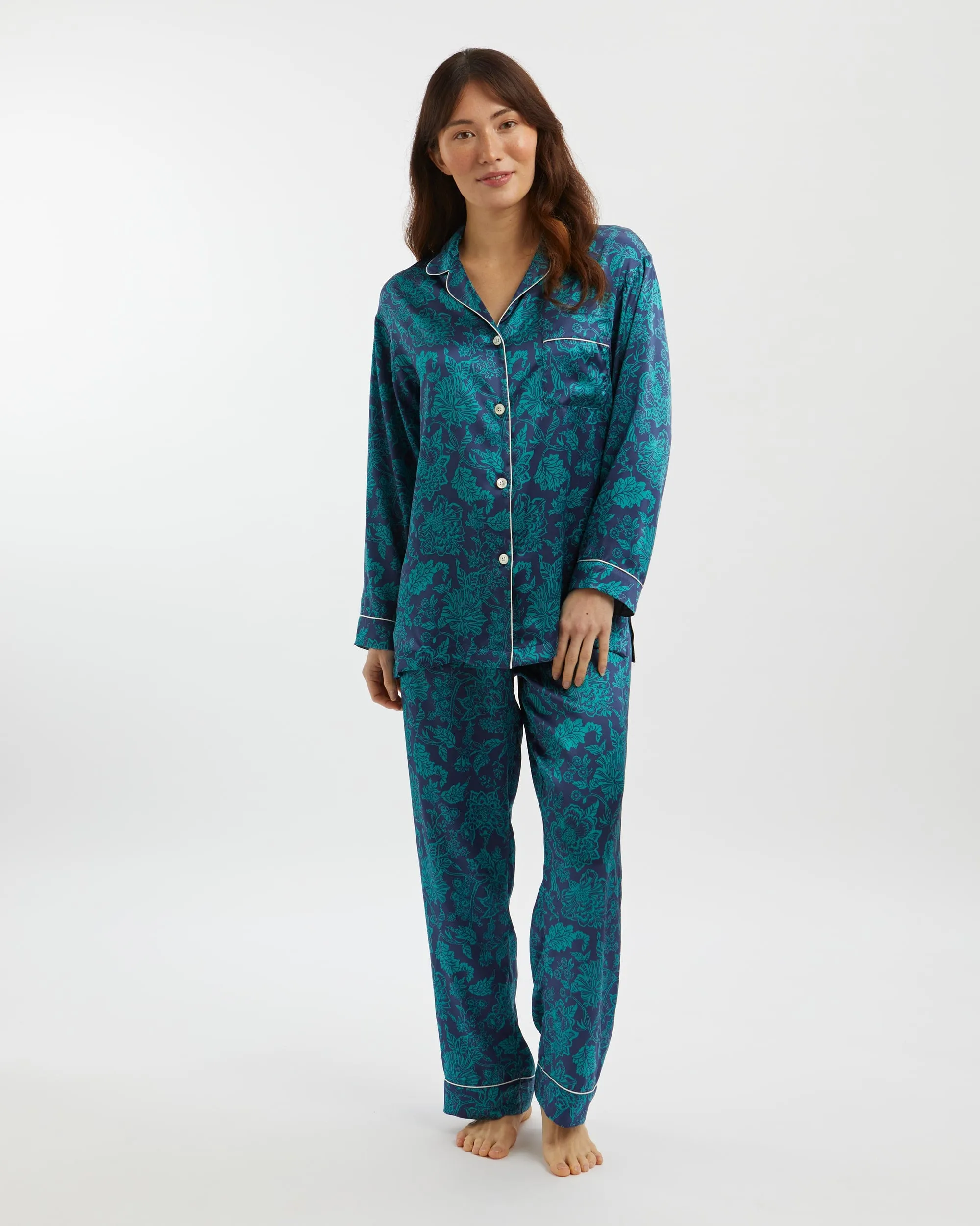 Women's Silk Pyjamas - Christelle