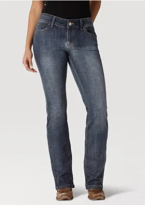 WRANGLER WOMENS BOOTCUT JEAN IN AH WASH STYLE 09MWZAH