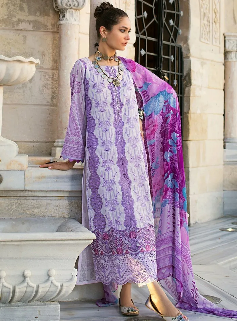 Zainab Chottani - 3 PC Feriha 8A Luxury Chikankari Summer Collection